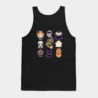 Kawaii Halloween Spookies Tank Top